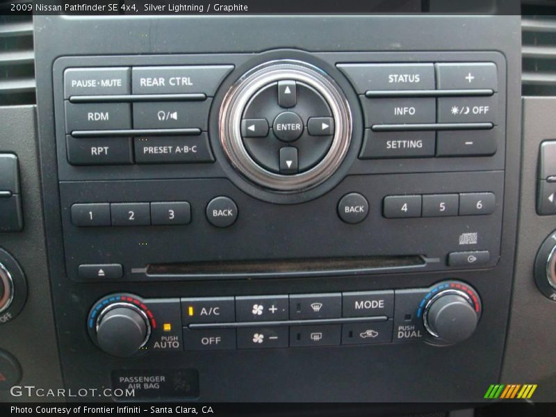 Silver Lightning / Graphite 2009 Nissan Pathfinder SE 4x4