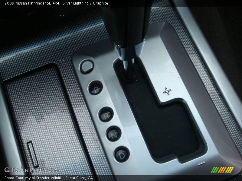 Silver Lightning / Graphite 2009 Nissan Pathfinder SE 4x4