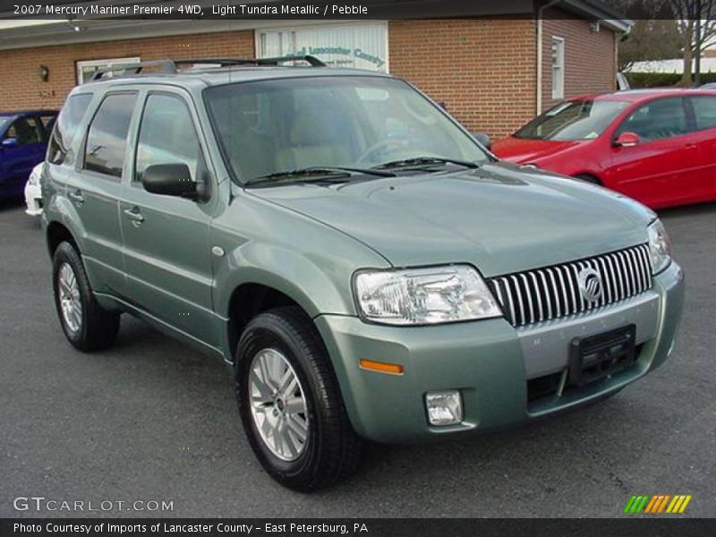 Light Tundra Metallic / Pebble 2007 Mercury Mariner Premier 4WD