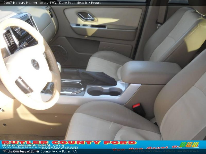 Dune Pearl Metallic / Pebble 2007 Mercury Mariner Luxury 4WD