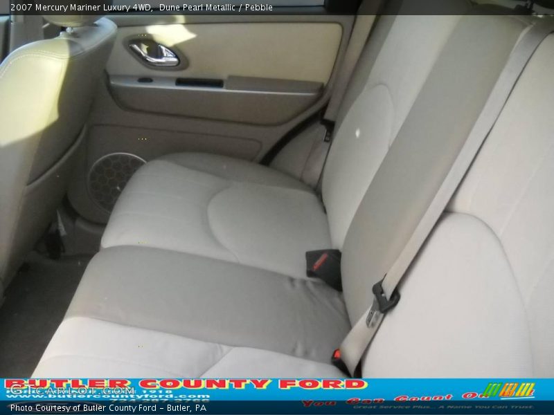 Dune Pearl Metallic / Pebble 2007 Mercury Mariner Luxury 4WD