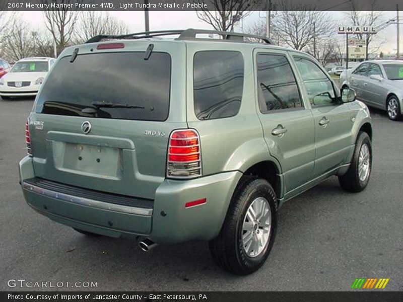 Light Tundra Metallic / Pebble 2007 Mercury Mariner Premier 4WD