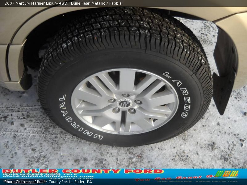 Dune Pearl Metallic / Pebble 2007 Mercury Mariner Luxury 4WD