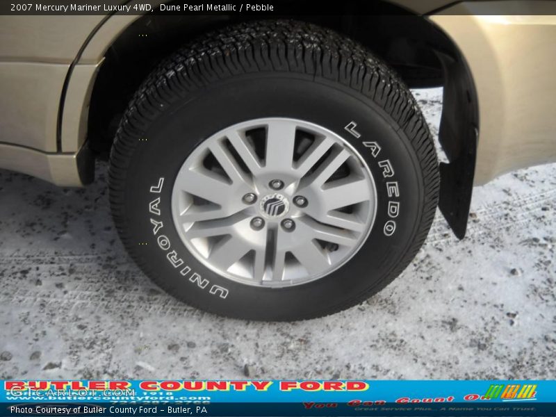 Dune Pearl Metallic / Pebble 2007 Mercury Mariner Luxury 4WD