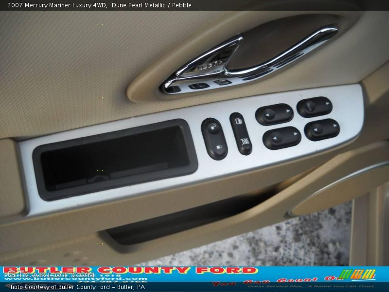Dune Pearl Metallic / Pebble 2007 Mercury Mariner Luxury 4WD