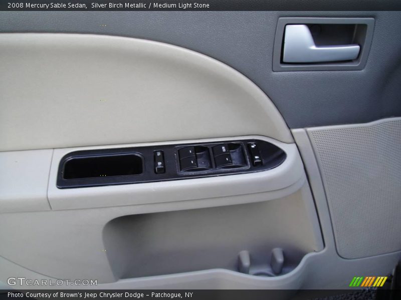 Silver Birch Metallic / Medium Light Stone 2008 Mercury Sable Sedan