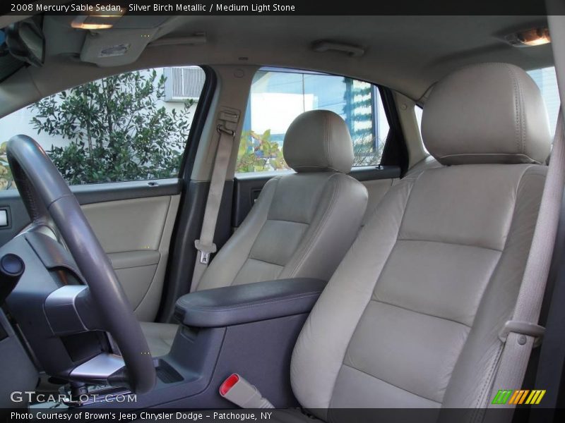 Silver Birch Metallic / Medium Light Stone 2008 Mercury Sable Sedan