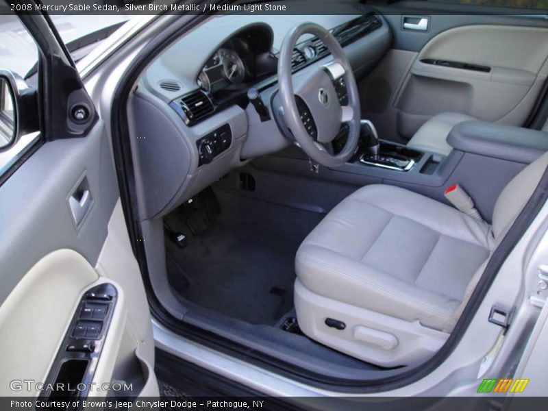 Silver Birch Metallic / Medium Light Stone 2008 Mercury Sable Sedan