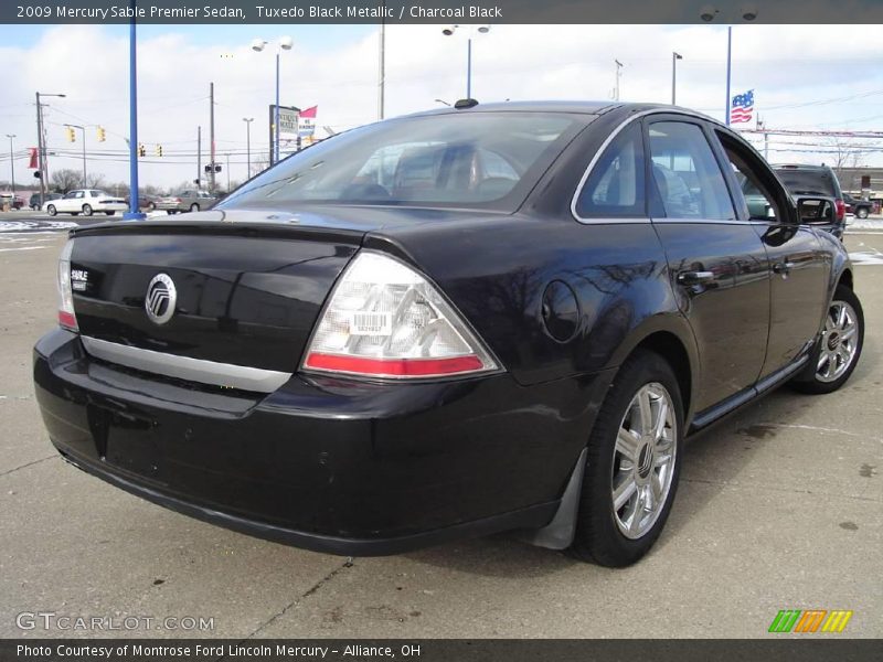 Tuxedo Black Metallic / Charcoal Black 2009 Mercury Sable Premier Sedan