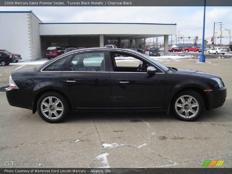 Tuxedo Black Metallic / Charcoal Black 2009 Mercury Sable Premier Sedan