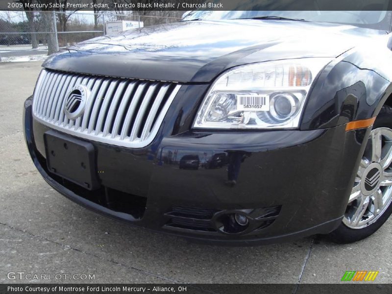 Tuxedo Black Metallic / Charcoal Black 2009 Mercury Sable Premier Sedan