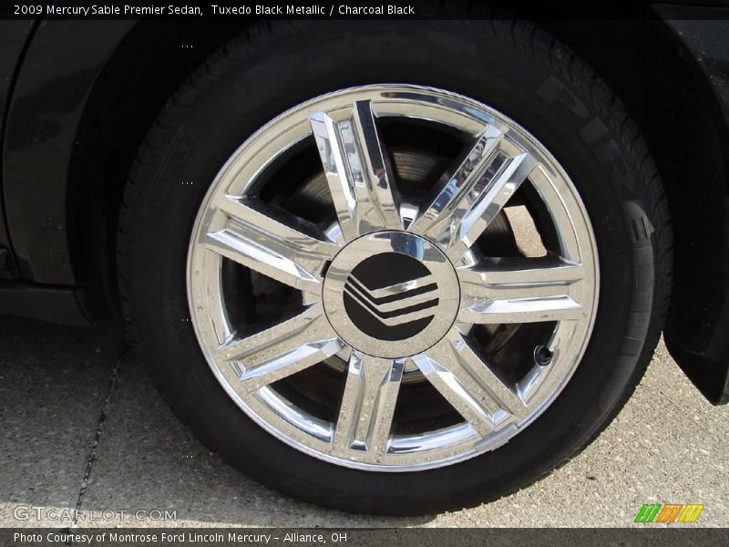 Tuxedo Black Metallic / Charcoal Black 2009 Mercury Sable Premier Sedan