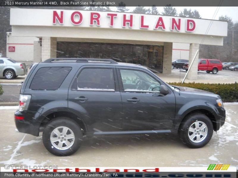 Black Pearl Slate Metallic / Black 2010 Mercury Mariner I4 4WD