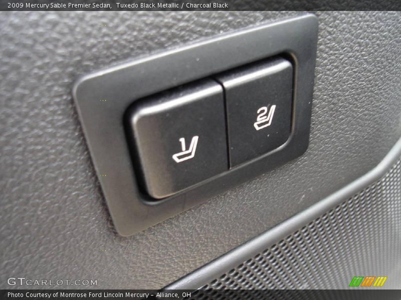 Tuxedo Black Metallic / Charcoal Black 2009 Mercury Sable Premier Sedan