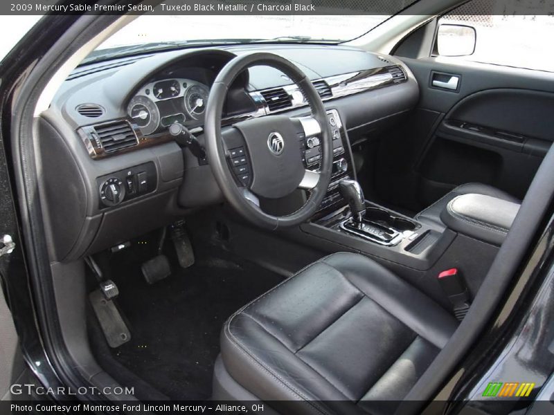 Tuxedo Black Metallic / Charcoal Black 2009 Mercury Sable Premier Sedan