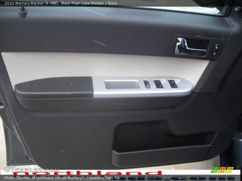Black Pearl Slate Metallic / Black 2010 Mercury Mariner I4 4WD