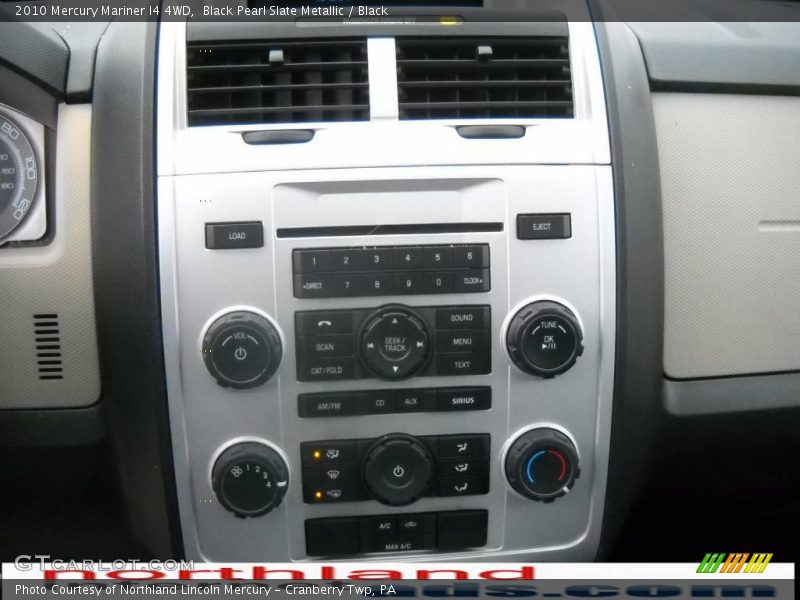 Black Pearl Slate Metallic / Black 2010 Mercury Mariner I4 4WD