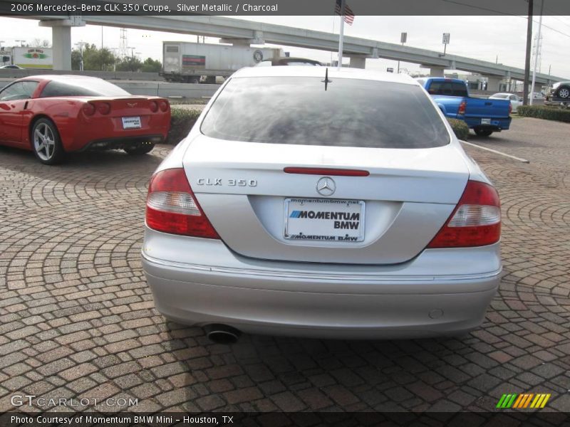 Silver Metallic / Charcoal 2006 Mercedes-Benz CLK 350 Coupe
