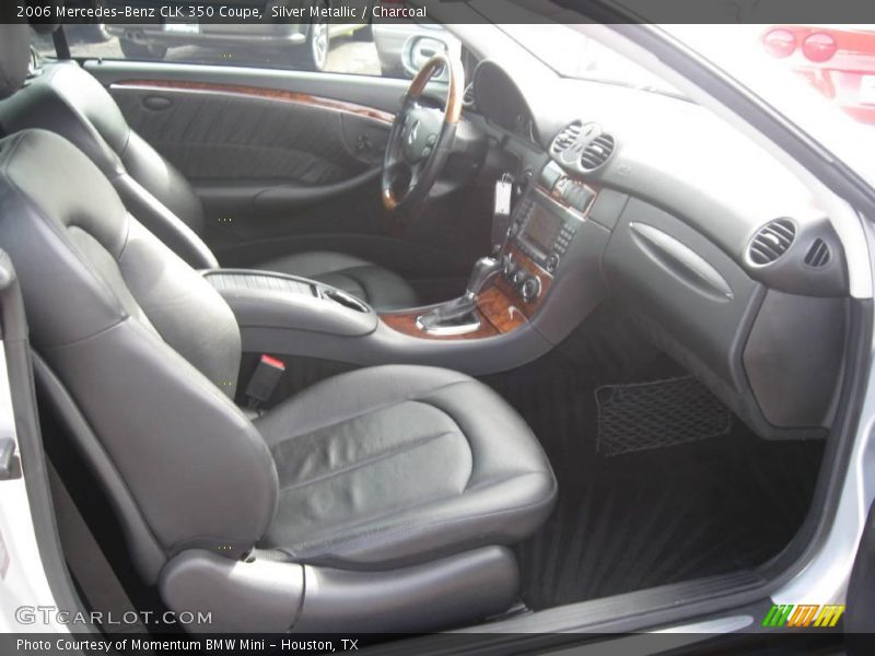 Silver Metallic / Charcoal 2006 Mercedes-Benz CLK 350 Coupe