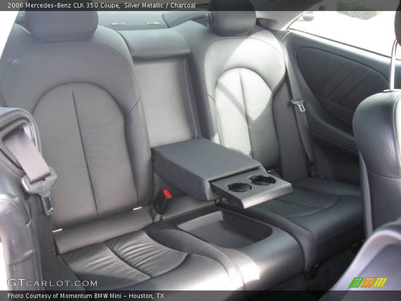 Silver Metallic / Charcoal 2006 Mercedes-Benz CLK 350 Coupe