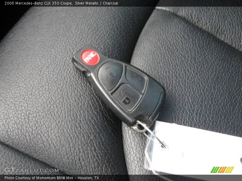 Silver Metallic / Charcoal 2006 Mercedes-Benz CLK 350 Coupe