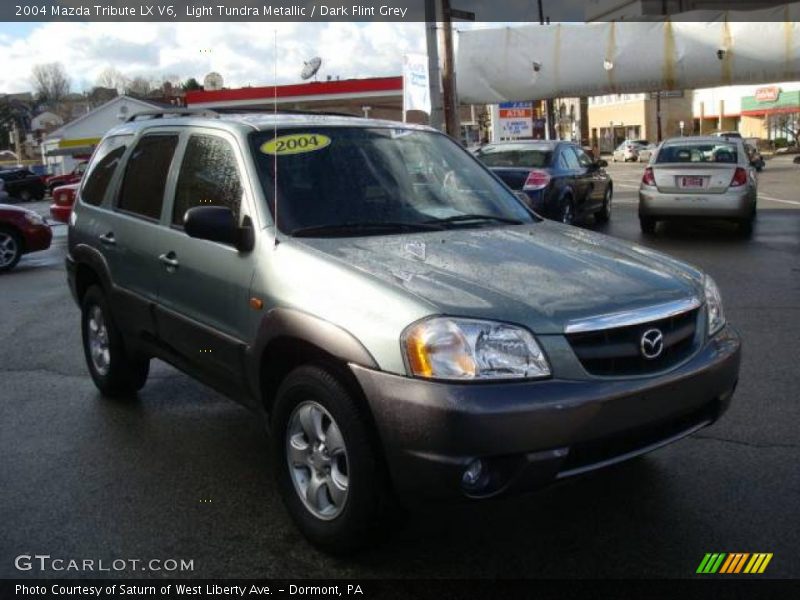 Light Tundra Metallic / Dark Flint Grey 2004 Mazda Tribute LX V6