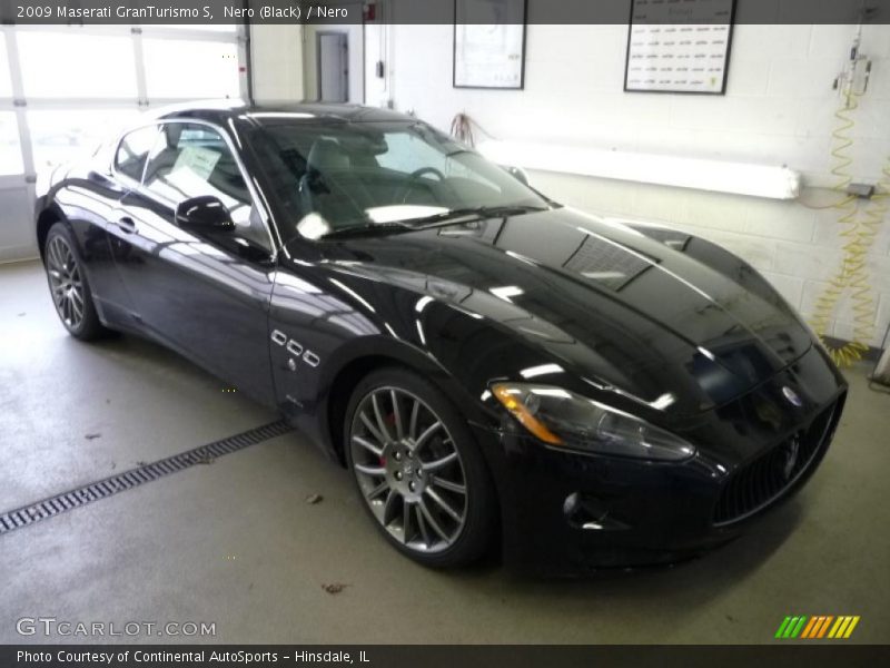 Nero (Black) / Nero 2009 Maserati GranTurismo S