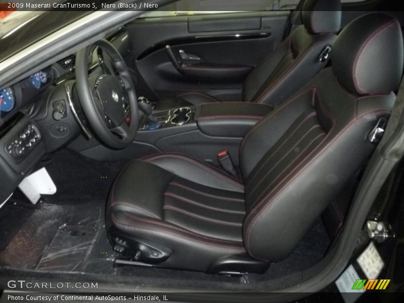 Nero (Black) / Nero 2009 Maserati GranTurismo S