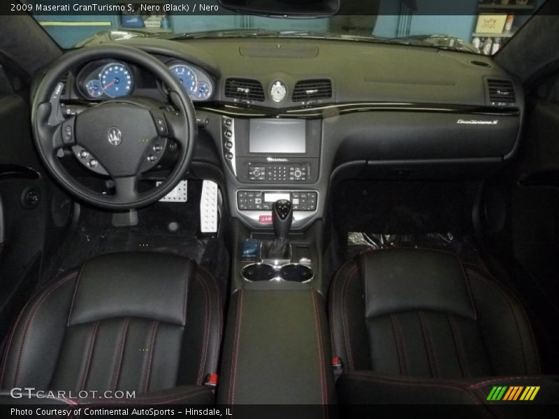 Nero (Black) / Nero 2009 Maserati GranTurismo S