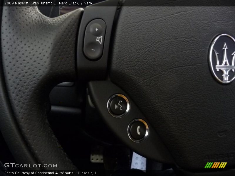 Nero (Black) / Nero 2009 Maserati GranTurismo S