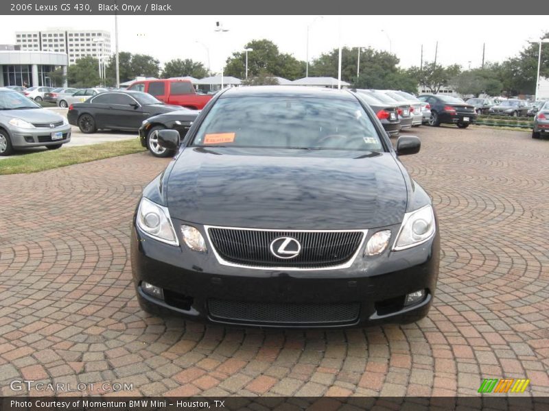 Black Onyx / Black 2006 Lexus GS 430