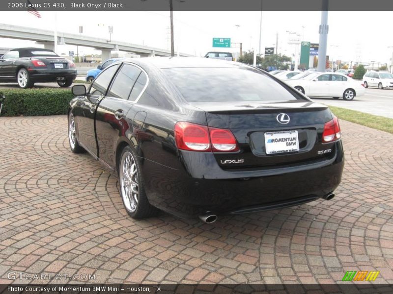 Black Onyx / Black 2006 Lexus GS 430