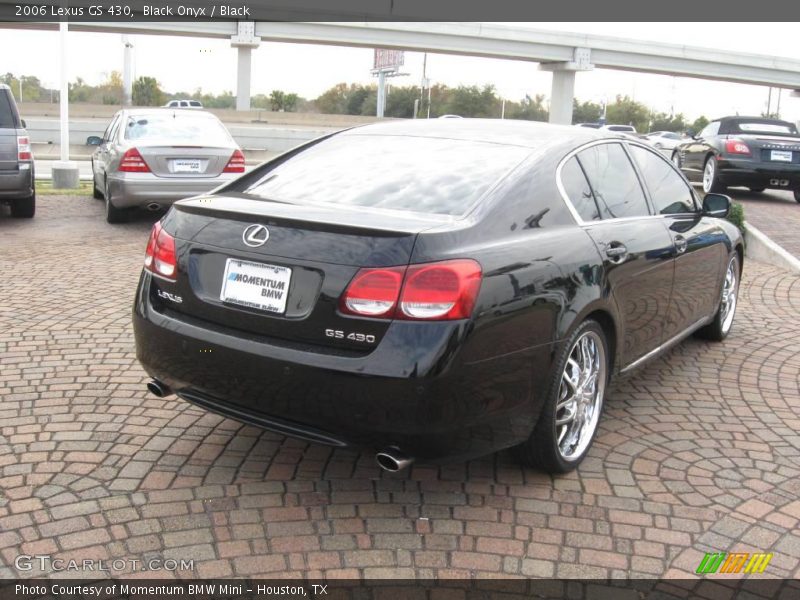 Black Onyx / Black 2006 Lexus GS 430