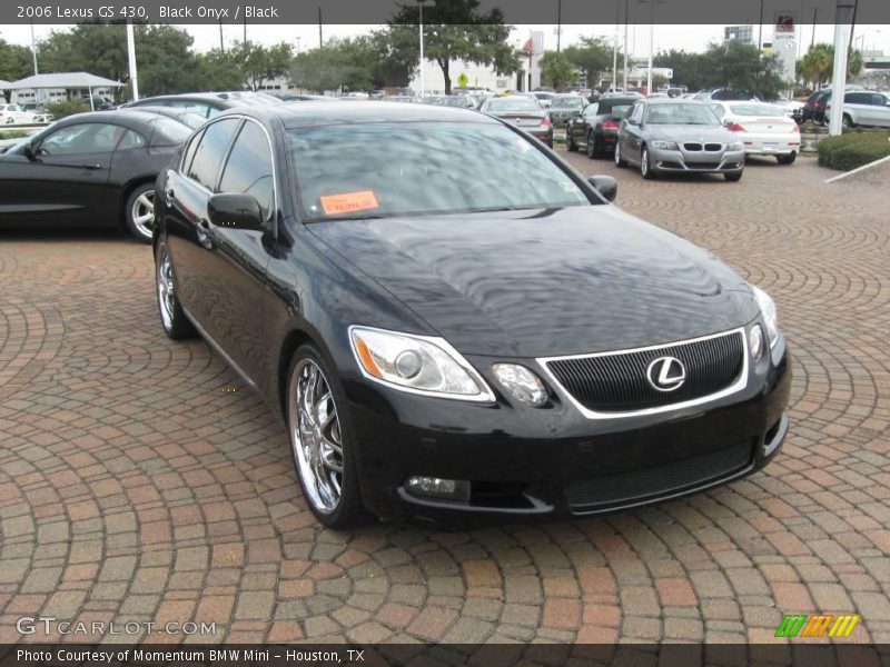 Black Onyx / Black 2006 Lexus GS 430