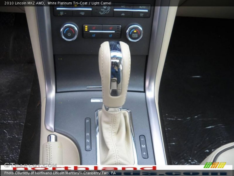 White Platinum Tri-Coat / Light Camel 2010 Lincoln MKZ AWD