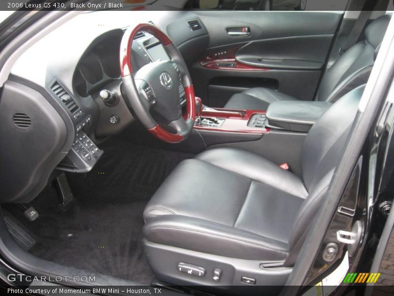 Black Onyx / Black 2006 Lexus GS 430