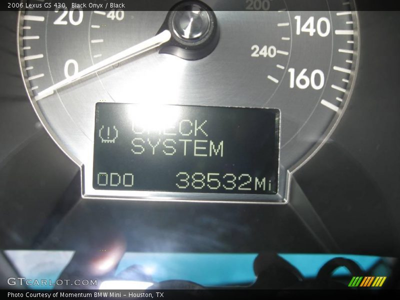 Black Onyx / Black 2006 Lexus GS 430
