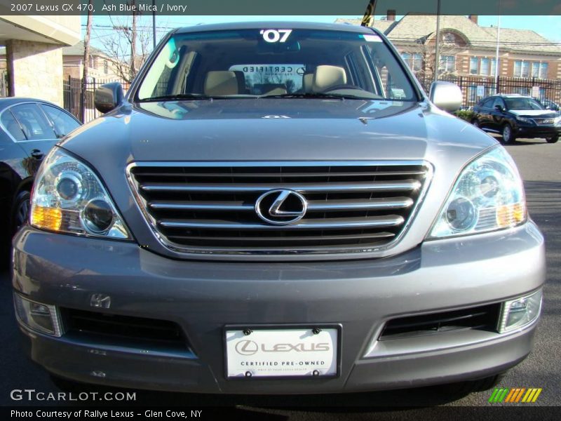 Ash Blue Mica / Ivory 2007 Lexus GX 470