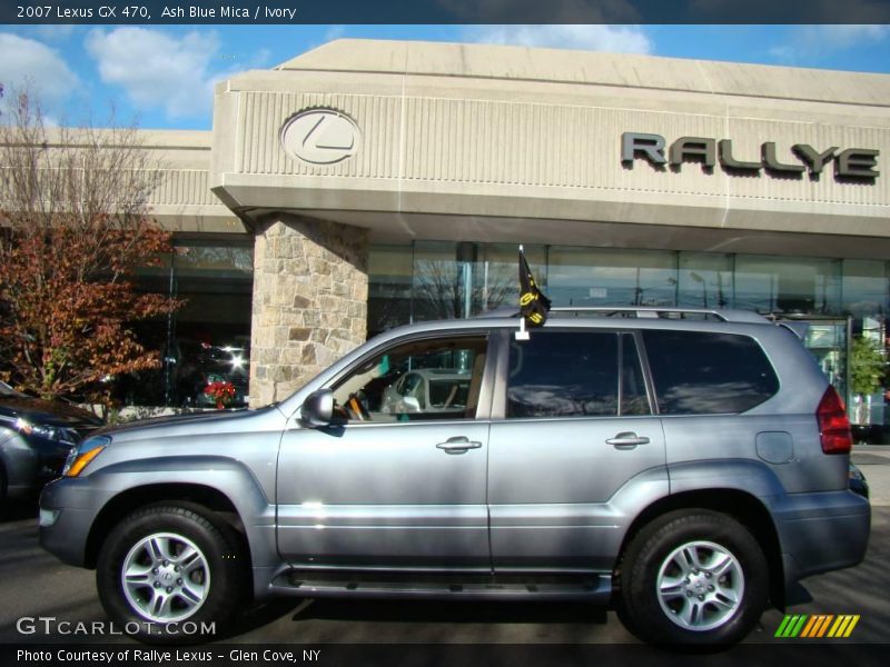 Ash Blue Mica / Ivory 2007 Lexus GX 470