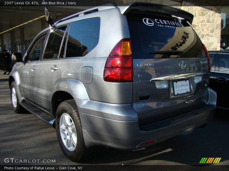 Ash Blue Mica / Ivory 2007 Lexus GX 470