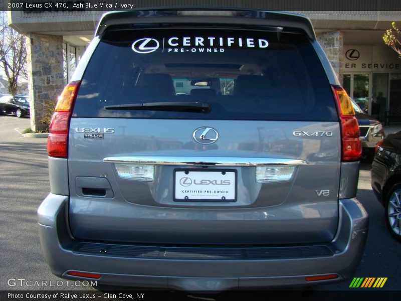 Ash Blue Mica / Ivory 2007 Lexus GX 470