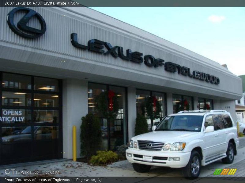 Crystal White / Ivory 2007 Lexus LX 470