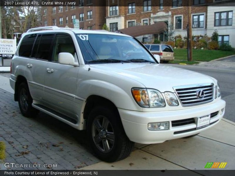 Crystal White / Ivory 2007 Lexus LX 470