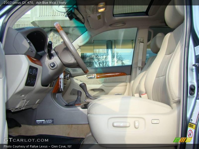 Ash Blue Mica / Ivory 2007 Lexus GX 470