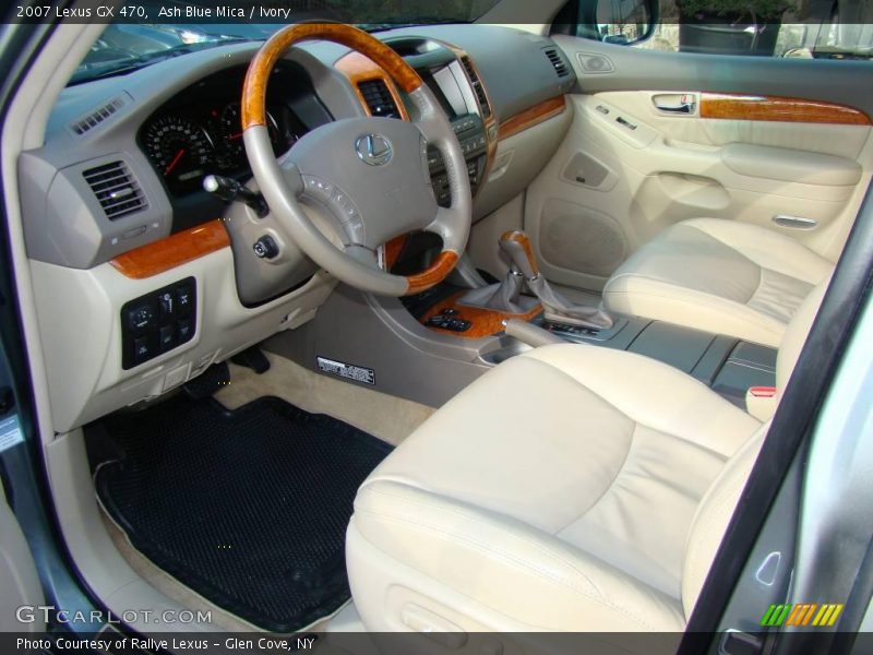 Ash Blue Mica / Ivory 2007 Lexus GX 470