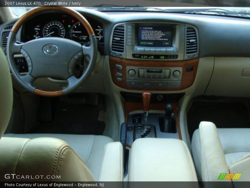 Crystal White / Ivory 2007 Lexus LX 470
