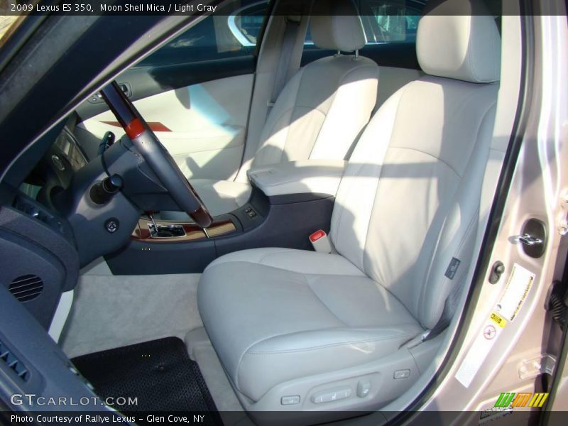 Moon Shell Mica / Light Gray 2009 Lexus ES 350