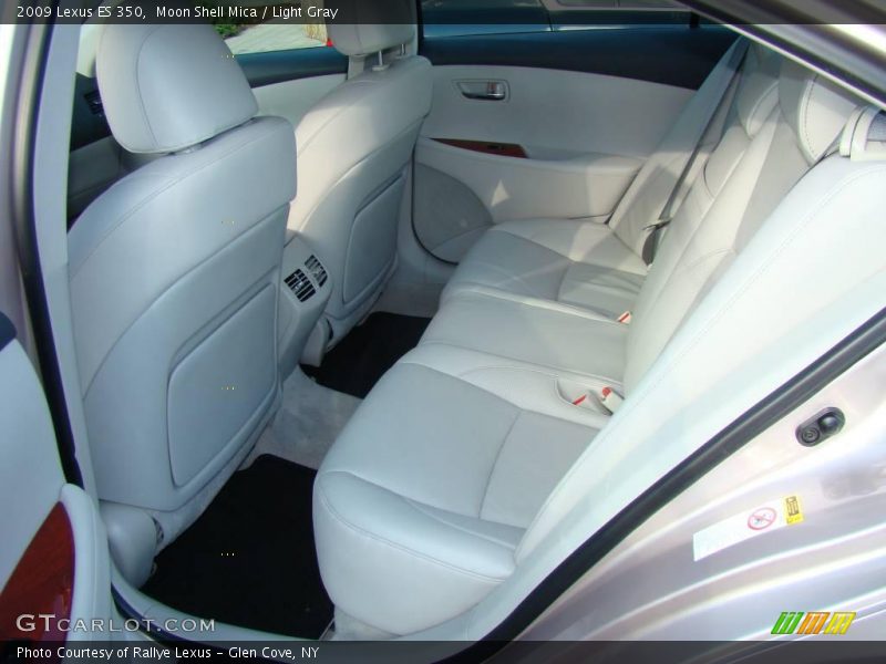 Moon Shell Mica / Light Gray 2009 Lexus ES 350