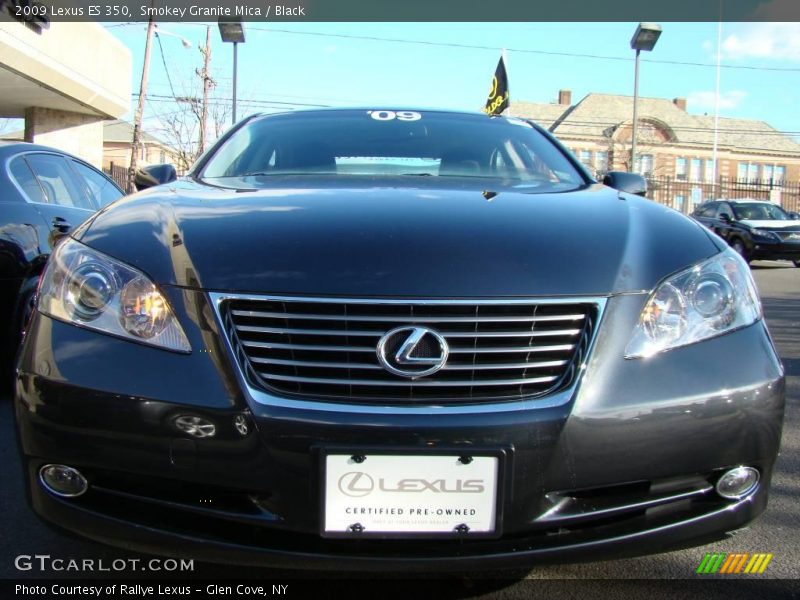 Smokey Granite Mica / Black 2009 Lexus ES 350