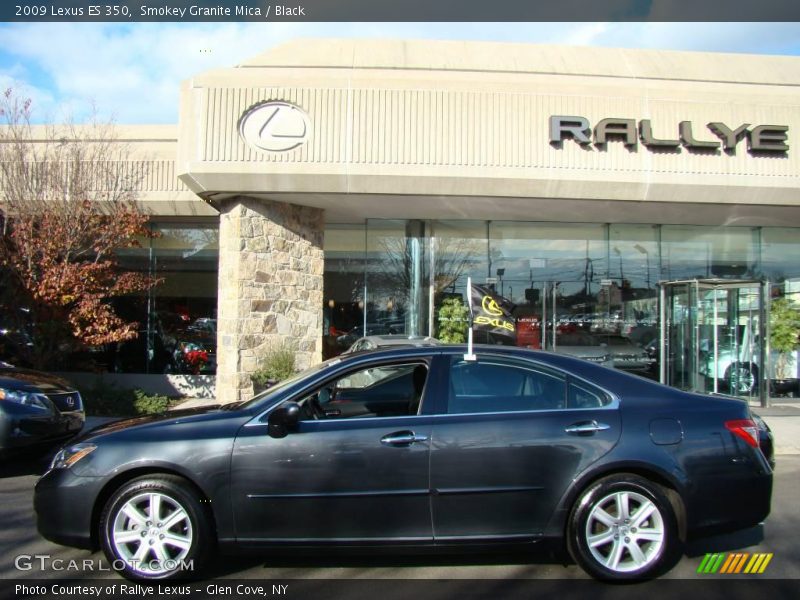Smokey Granite Mica / Black 2009 Lexus ES 350